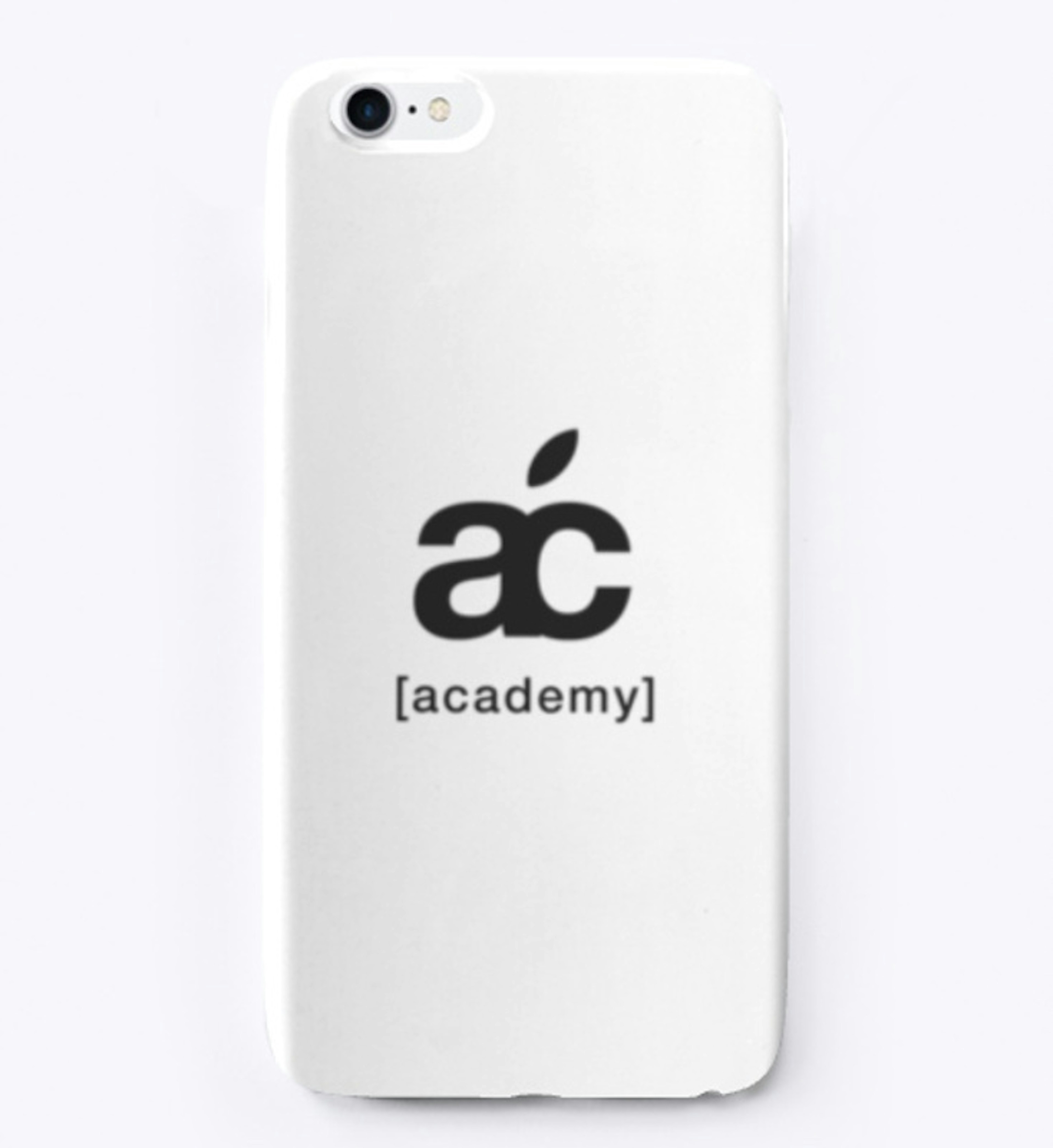 Logo Apple Coding Academy (Blanco)