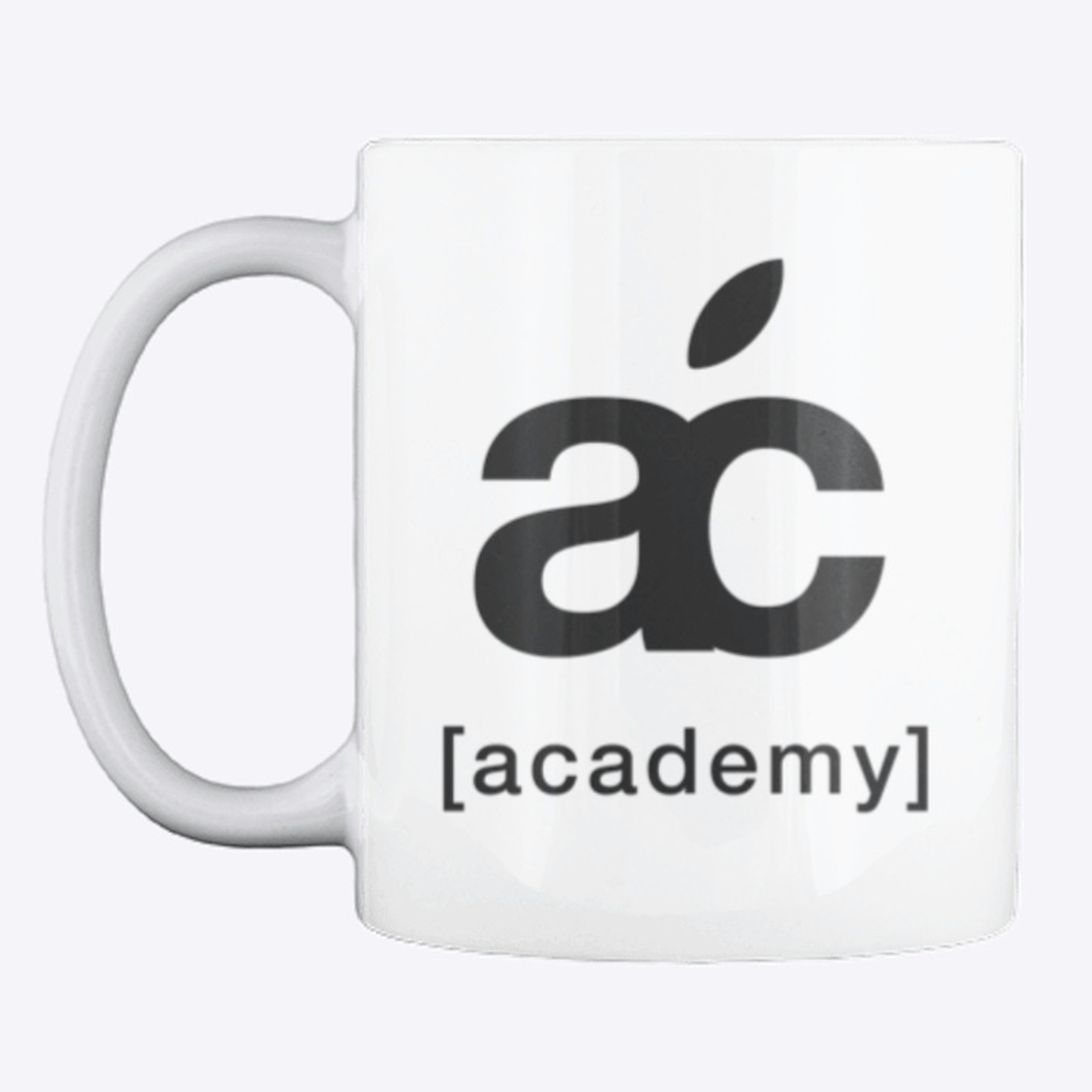 Logo Apple Coding Academy (Blanco)