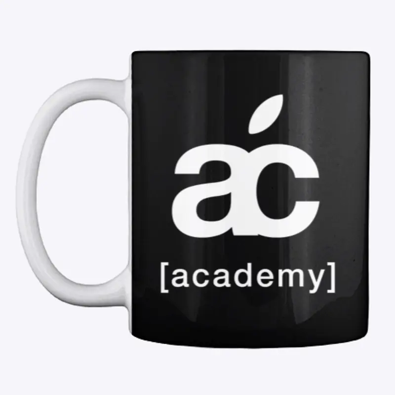 Logo Apple Coding Academy (Logo Blanco)